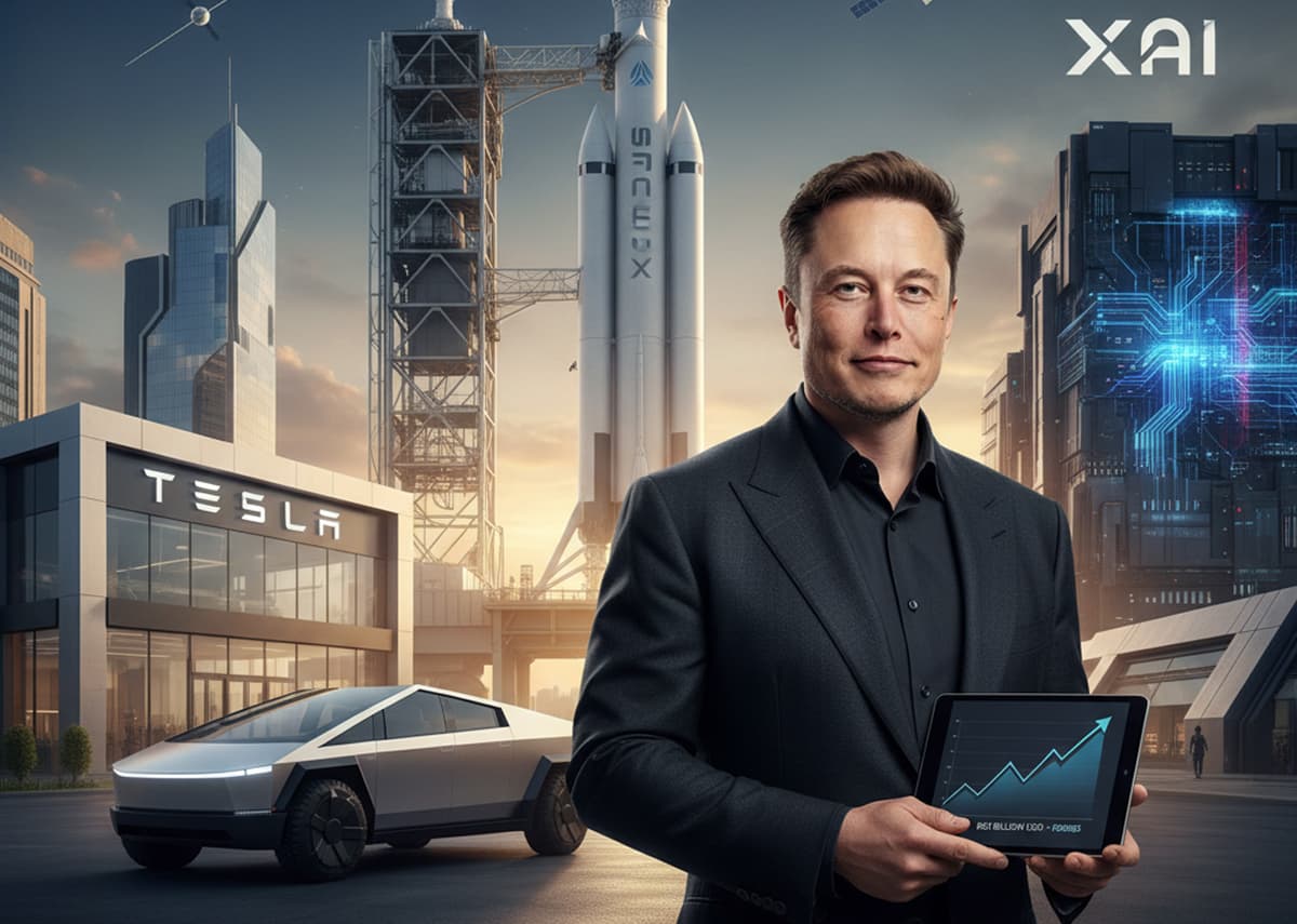Илон Маск стал первым человеком с состоянием более 800 млрд долларов — Forbes