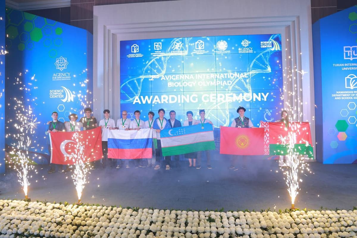 Özbekistonlik öquvçilar xalqaro biologiya olimpiadasida 11ta medalni qölga kiritdi