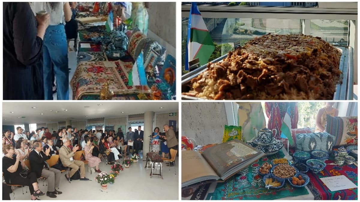 YuNeSKO qarorgohida o‘zbek xalqining choy ichish bilan bog‘liq an’analari taqdim etildi