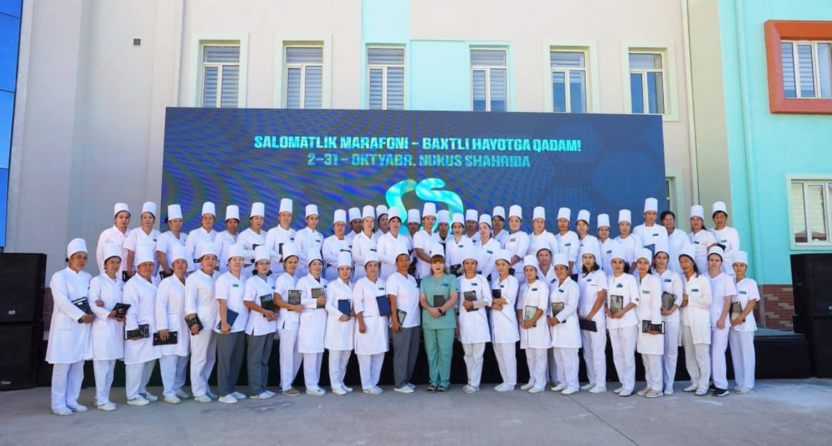 Nukusda «Salomatlik marafoni» start oldi