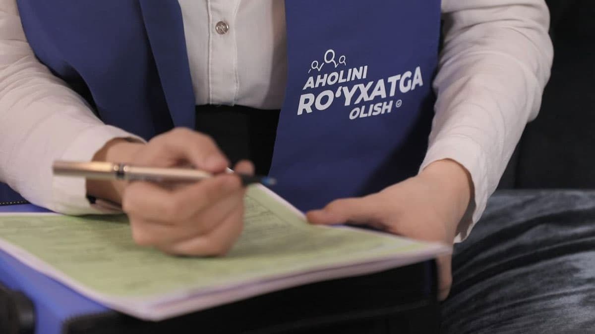 Aholini ro‘yxatga olish bo‘yicha eng yuqori va past ko‘rsatkichli hududlar ma’lum qilindi