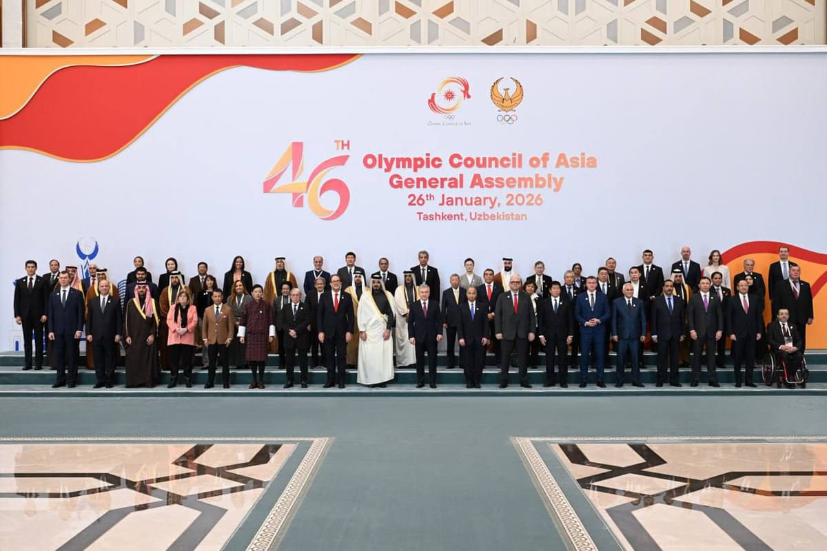 President Mirziyoyev addresses Olympic Council of Asia, stresses unity through sport