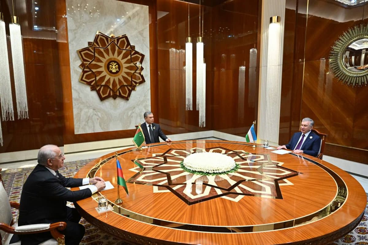 Uzbekistan, Turkmenistan, and Azerbaijan hold trilateral meeting to discuss regional cooperation