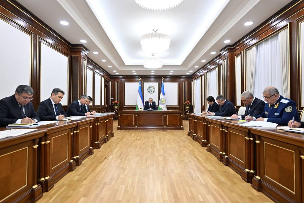 Shavkat Mirziyoyev reviews judicial system digitalization efforts