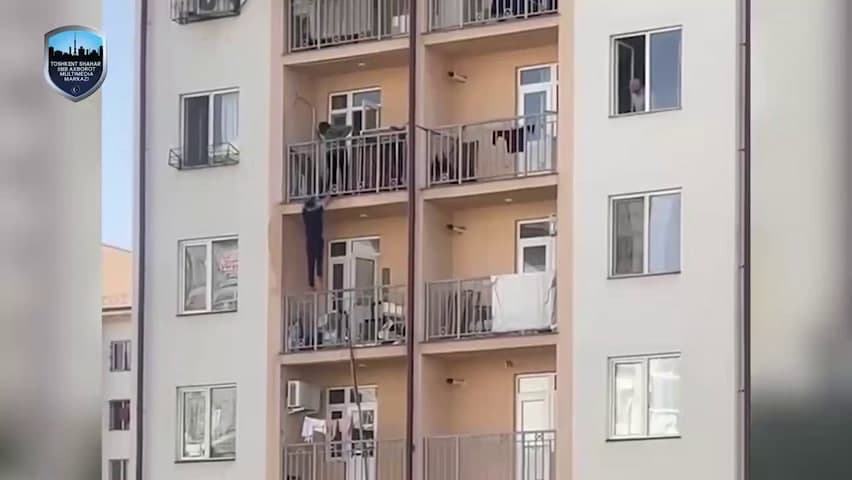 Тошкентда талаба қаровсиз қолган ёш болани қутқариб қолди