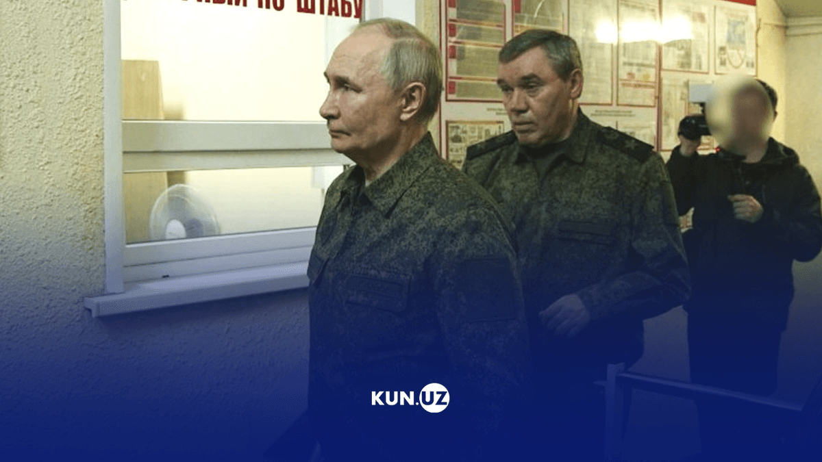Putin: «Kurskda asir tushganlarga terrorchilardek munosabatda bo‘linadi»