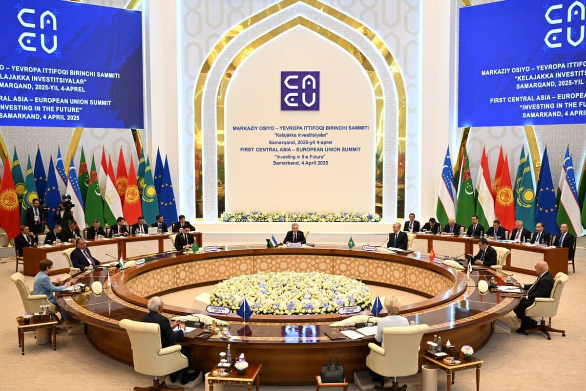 Мирзиёев предложил принять соглашение о партнерстве между Центральной Азией и ЕС