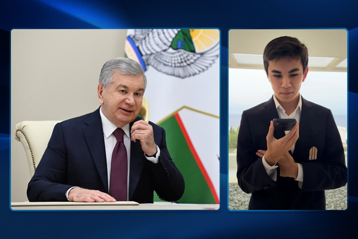 “G‘ururlanaman, sen qahramonimizsan” - Shavkat Mirziyoyev Javohir Sindorovni shaxsan tabrikladi
