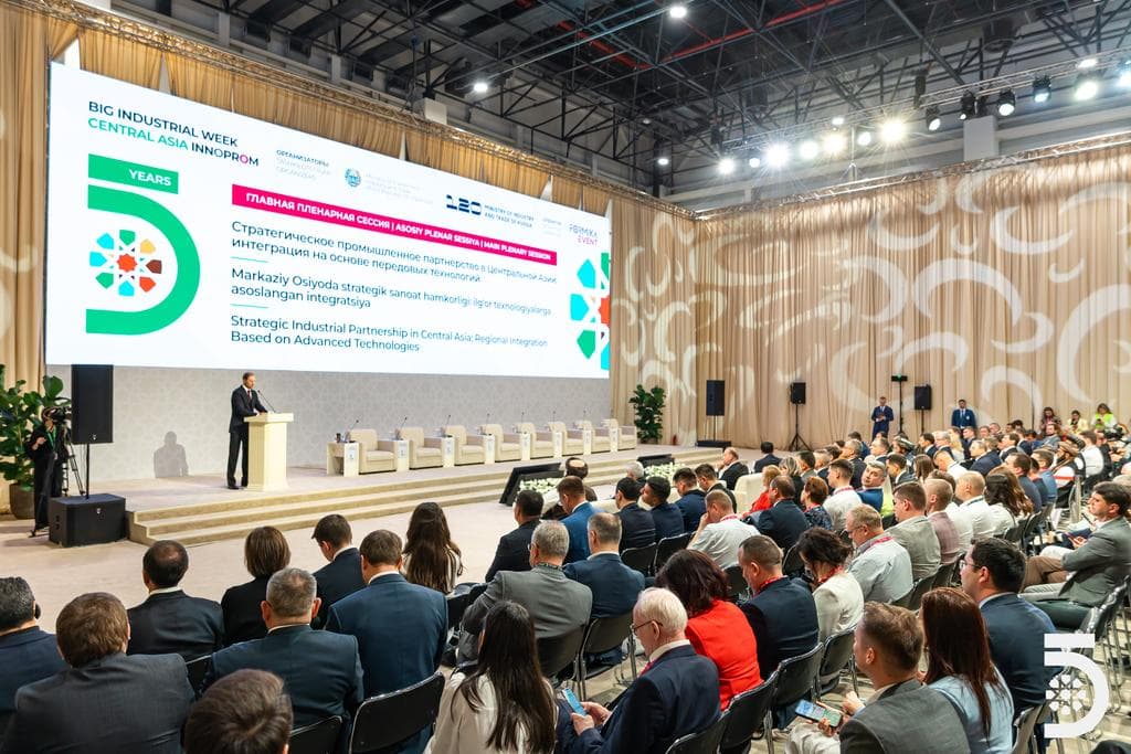 Toshkentda oltinchi “INNOPROM. Markaziy Osiyo” ko‘rgazmasi o‘tkaziladi
