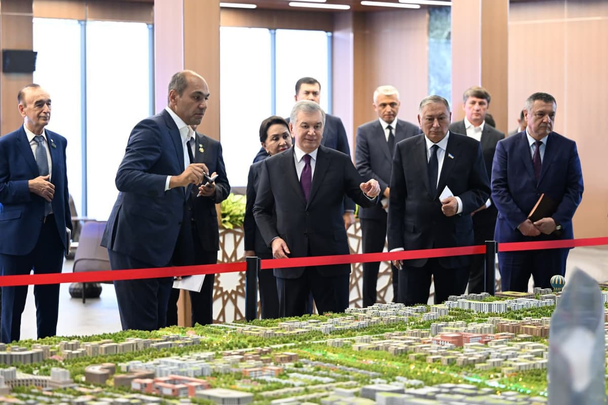 Shavkat Mirziyoyev Yangi Toshkentdagi qurilish ishlari bilan tanishadi