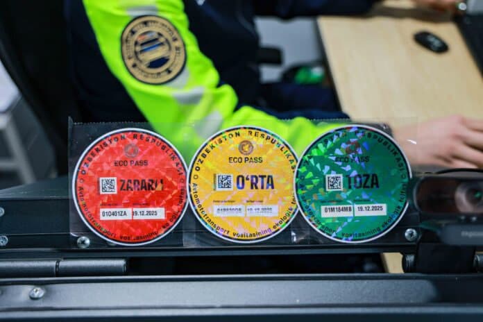 How to get an eco-sticker in Uzbekistan