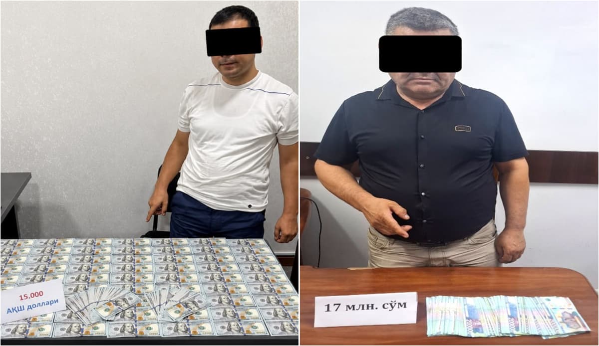 Икки вилоятда пора талаб қилган мансабдорлар қўлга олинди