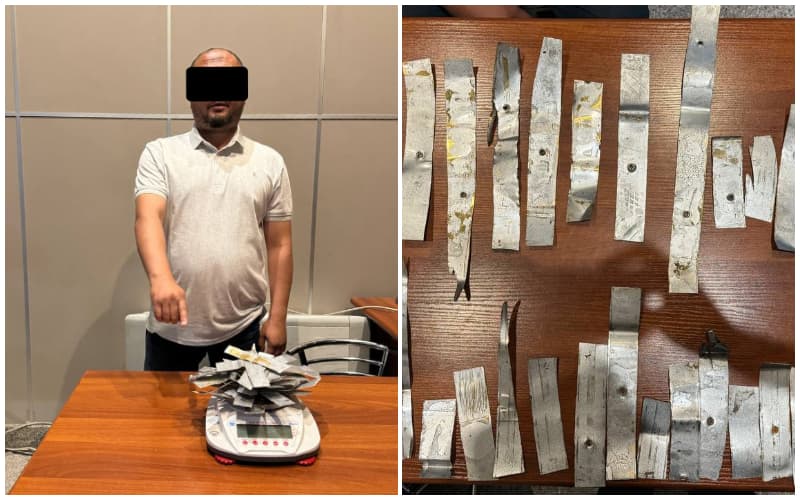 SSS foils attempt to smuggle nearly 2 kg of gold to Dubai