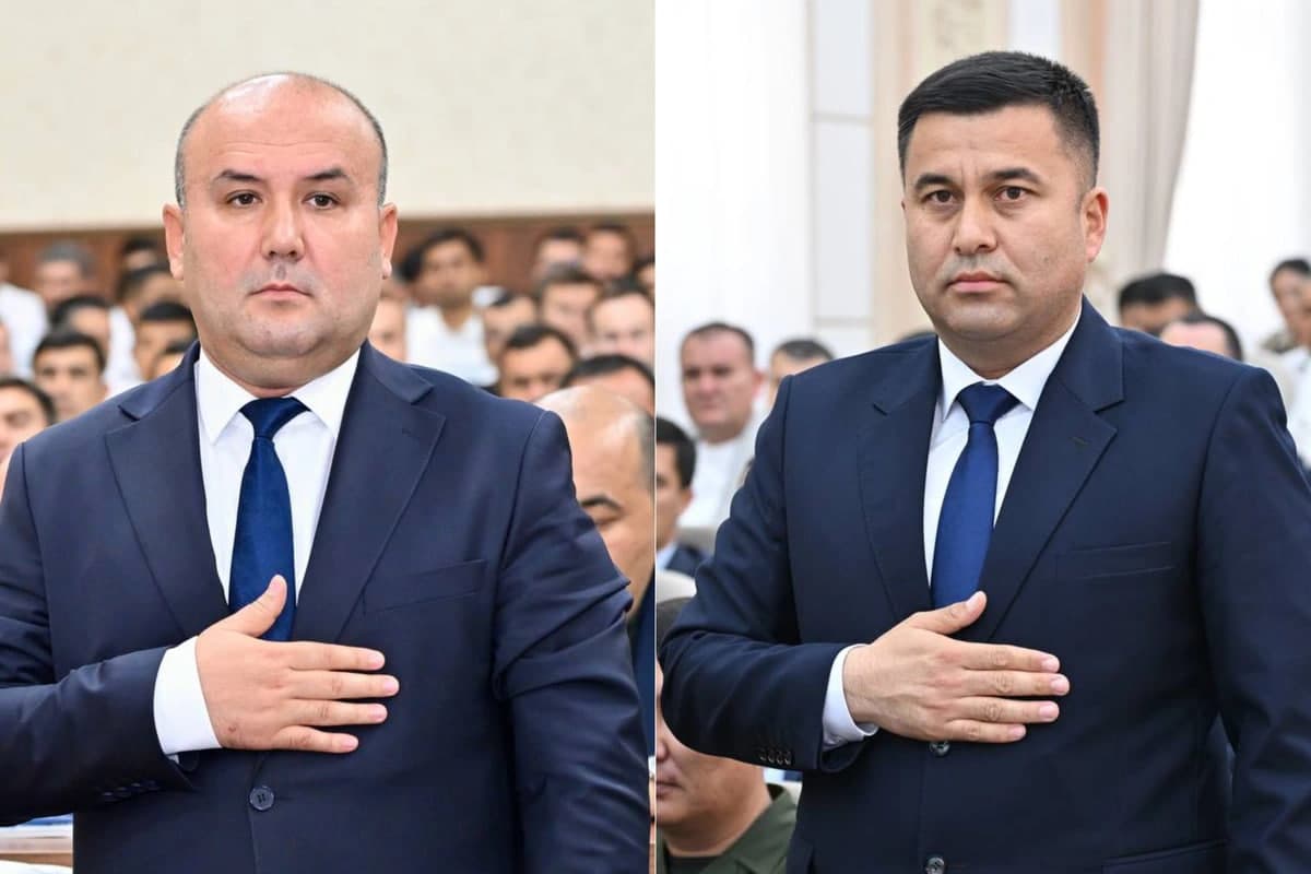 Xorazm viloyatining ikki tumanida hokim o‘zgardi