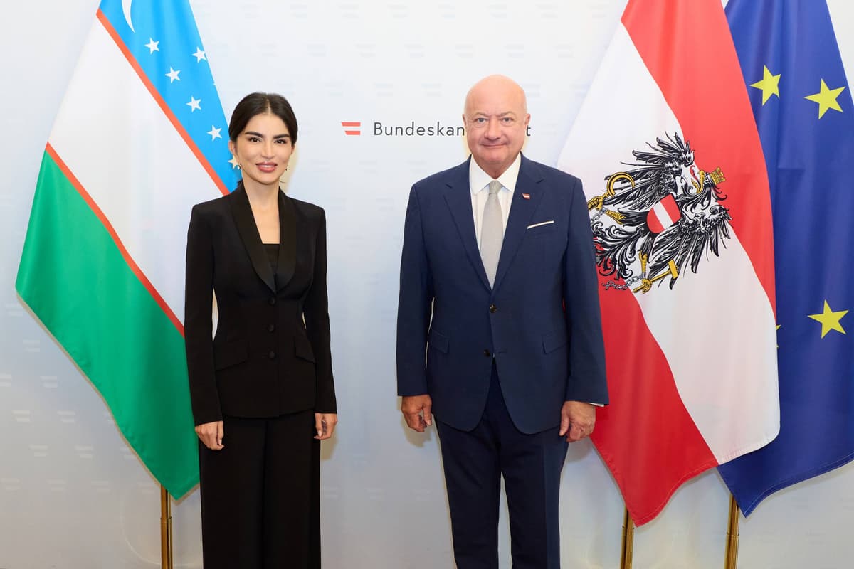 Саида Мирзиёева Австрия федерал канцлери билан учрашди