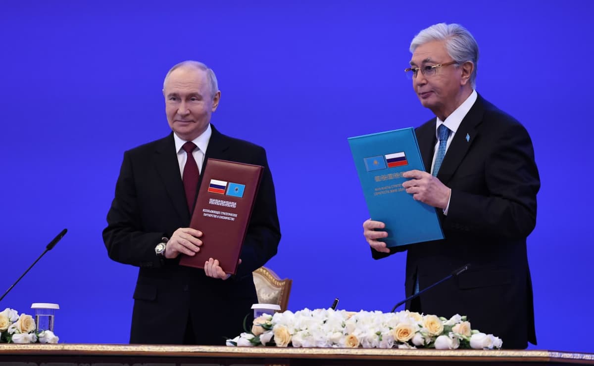Putin va To‘qayev Qozog‘istonda birinchi AES qurish bo‘yicha kelishuvni imzoladi