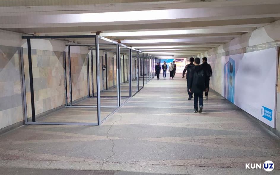 Метро бекатларида кичик савдо нуқталари пайдо бўлади