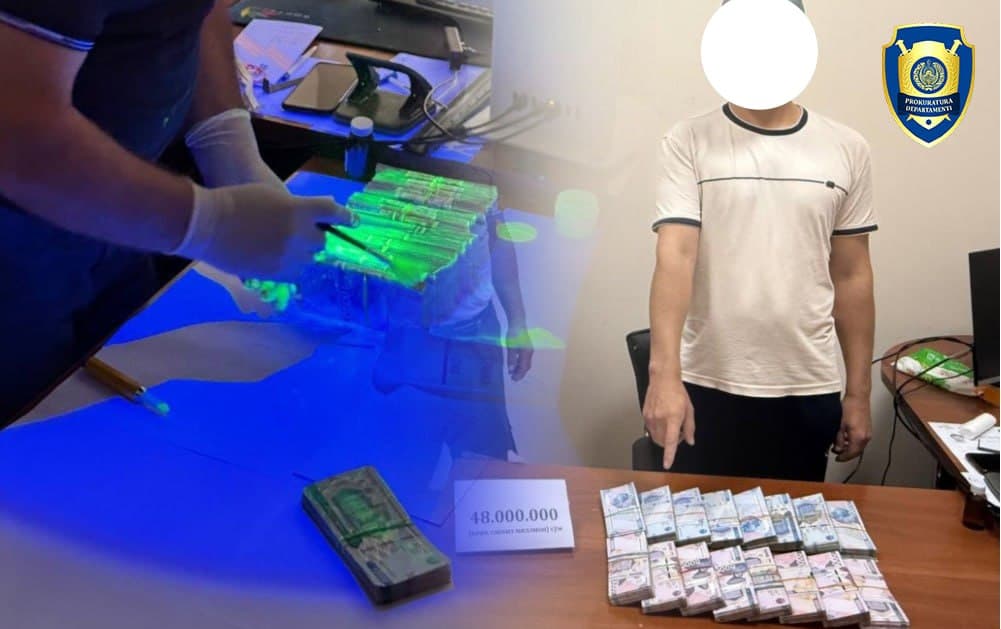 Surxondaryoda 4000 dollar evaziga departamentga ishga kiritib qo‘yishni va’da qilgan shaxs ushlandi