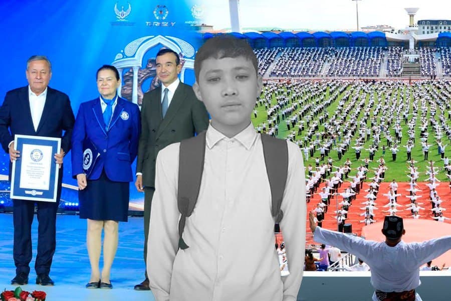 Schoolboy killed in crash after attending Andijan Guinness record event, family blames officials for mobilizing students
