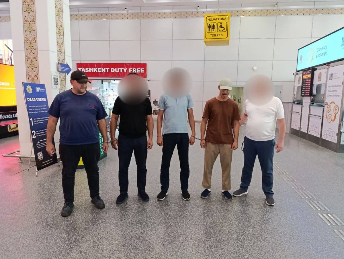 Туркияда қўлга олинган халқаро қидирувдаги икки шахс Ўзбекистонга қайтарилди