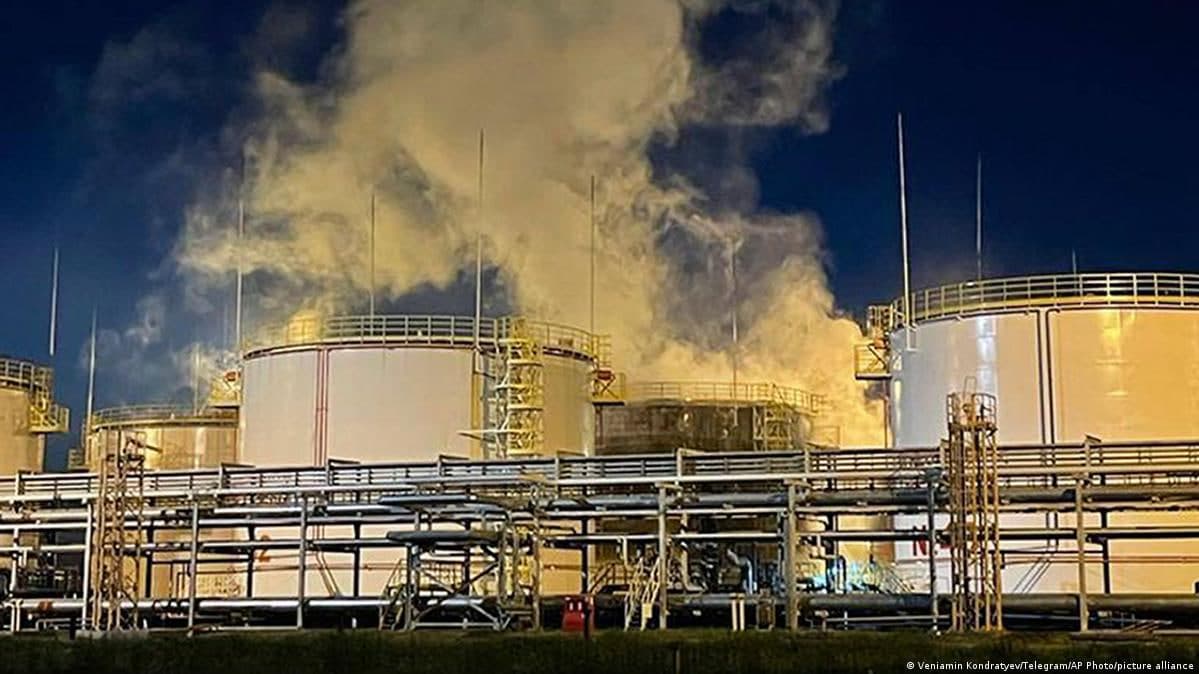 Ukraina Boshqirdiston va Kubandagi neft obektlarini nishonga oldi