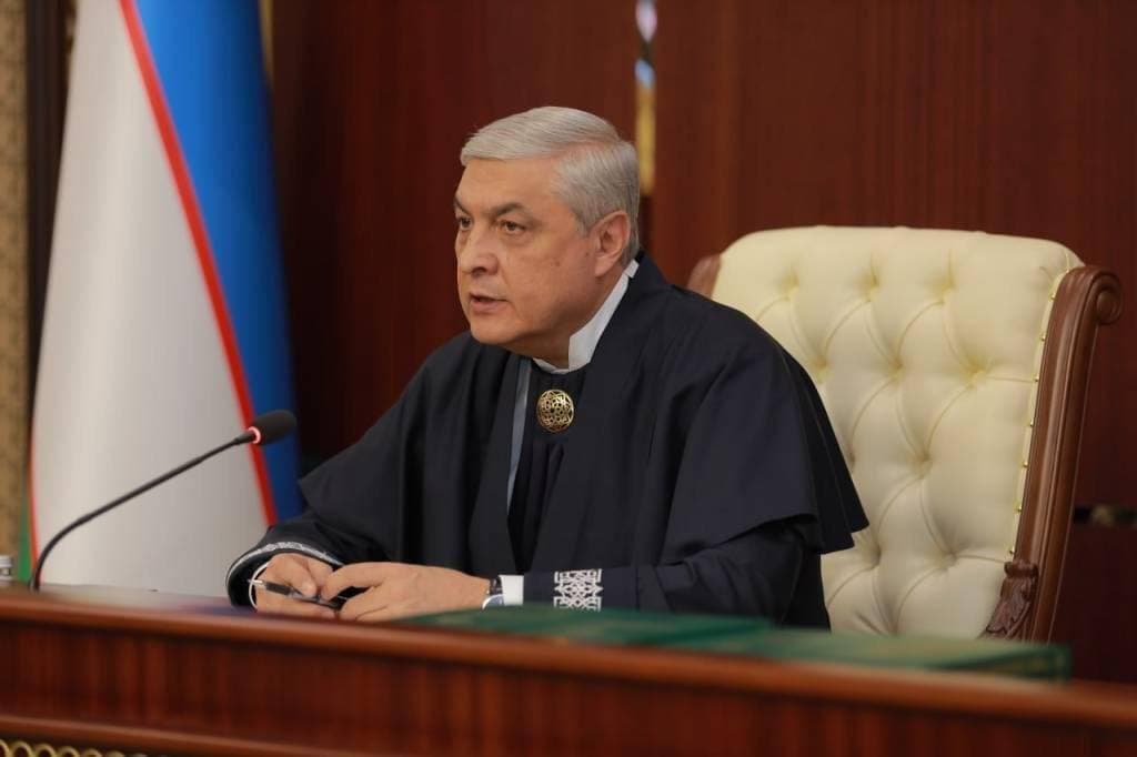 Бахтиёр Исломов Олий суд раиси лавозимидан озод этилади
