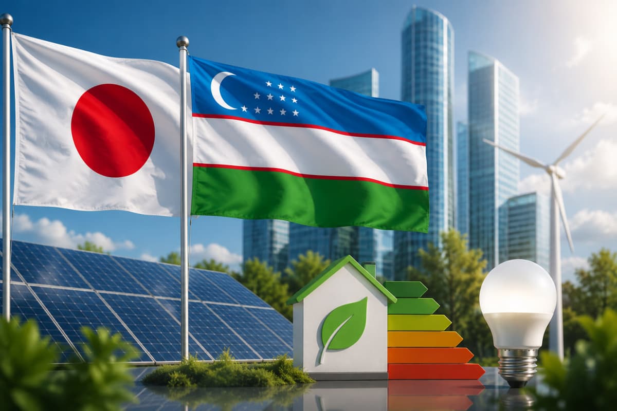 Yaponiya O‘zbekistonda energiya samaradorligini oshirish uchun 230 mln dollar kredit ajratadi