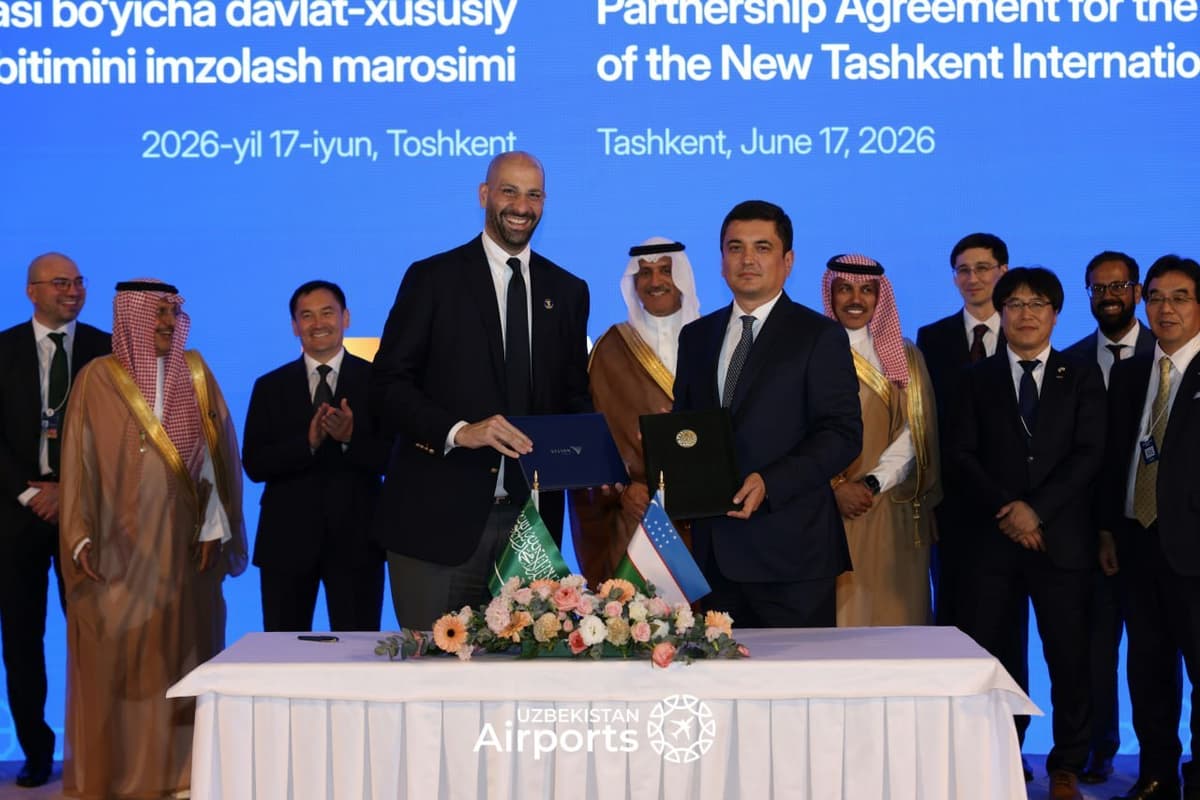 Major consortium led by Vision Invest secures 35–year management deal for new Tashkent airport