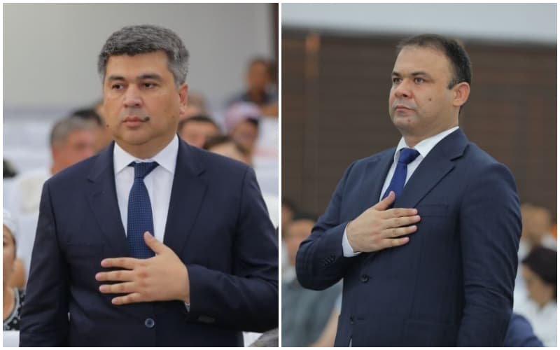 Тошкент вилоятининг икки ҳудудига янги ҳокимлар тайинланди