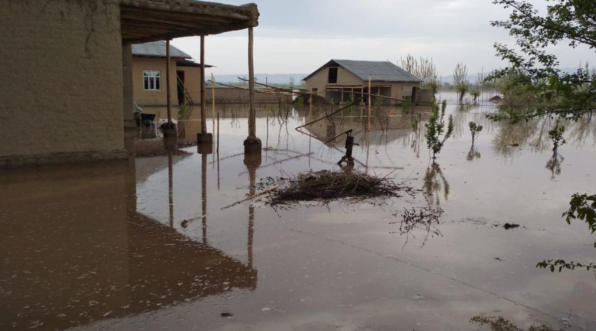Heavy rains trigger mudflow and flooding alerts in mountainous areas of Uzbekistan