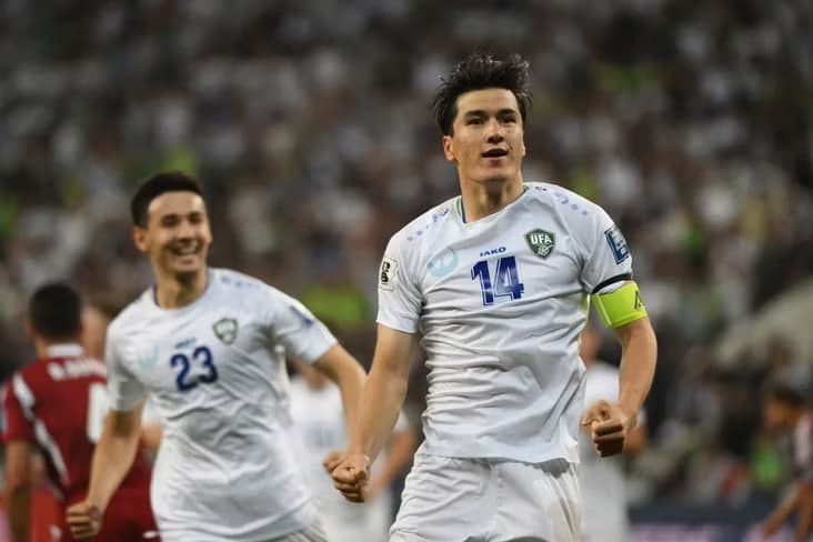 Shomurodov jahon chempionatidagi deyarli imkonsiz gol muallifi bo‘ldi