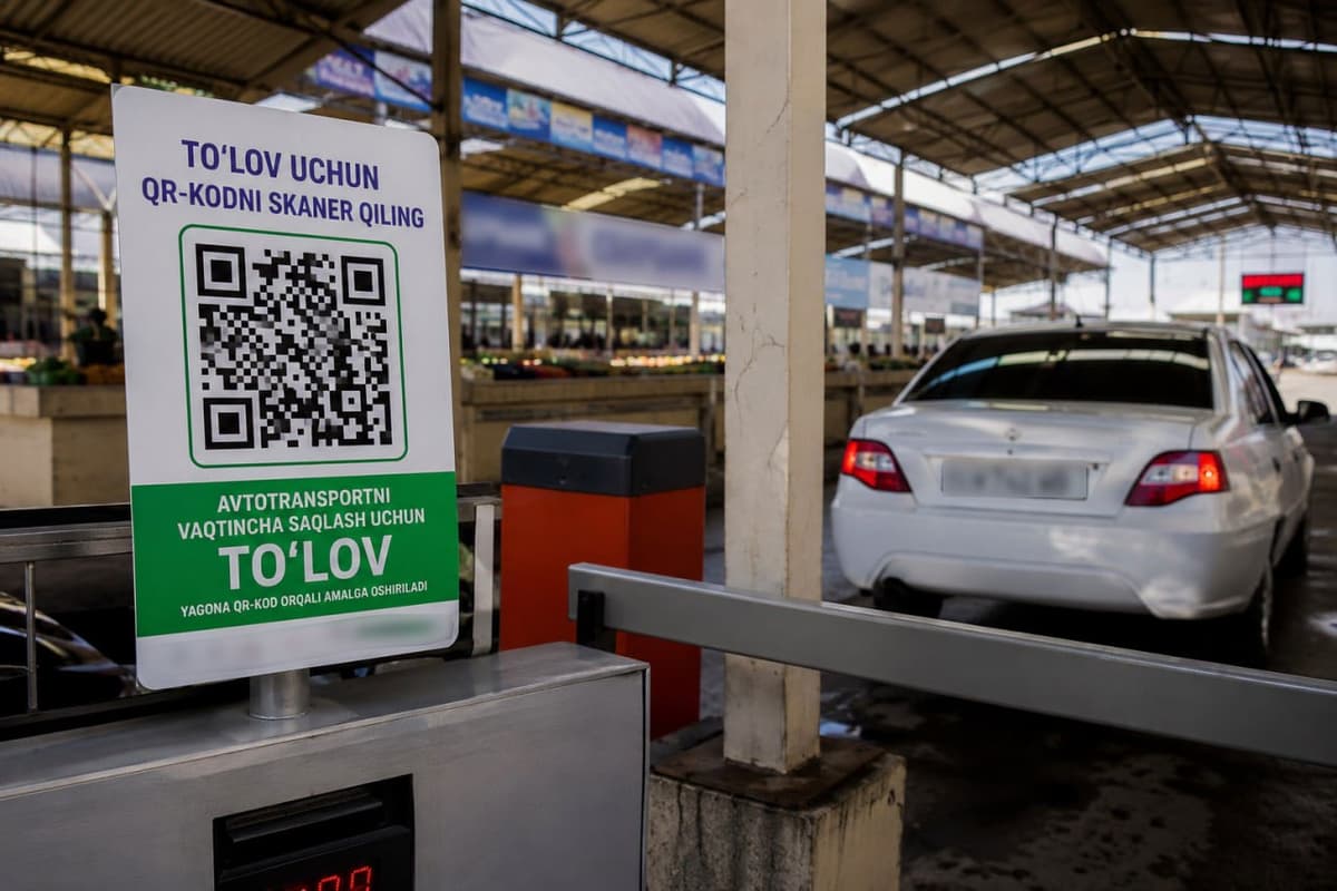 На парковках у рынков введут оплату через QR-код