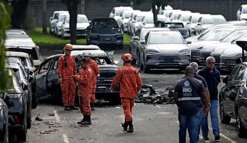 Braziliyada ikki vertolyot to‘qnashishi oqibatida olti kishi halok bo‘ldi