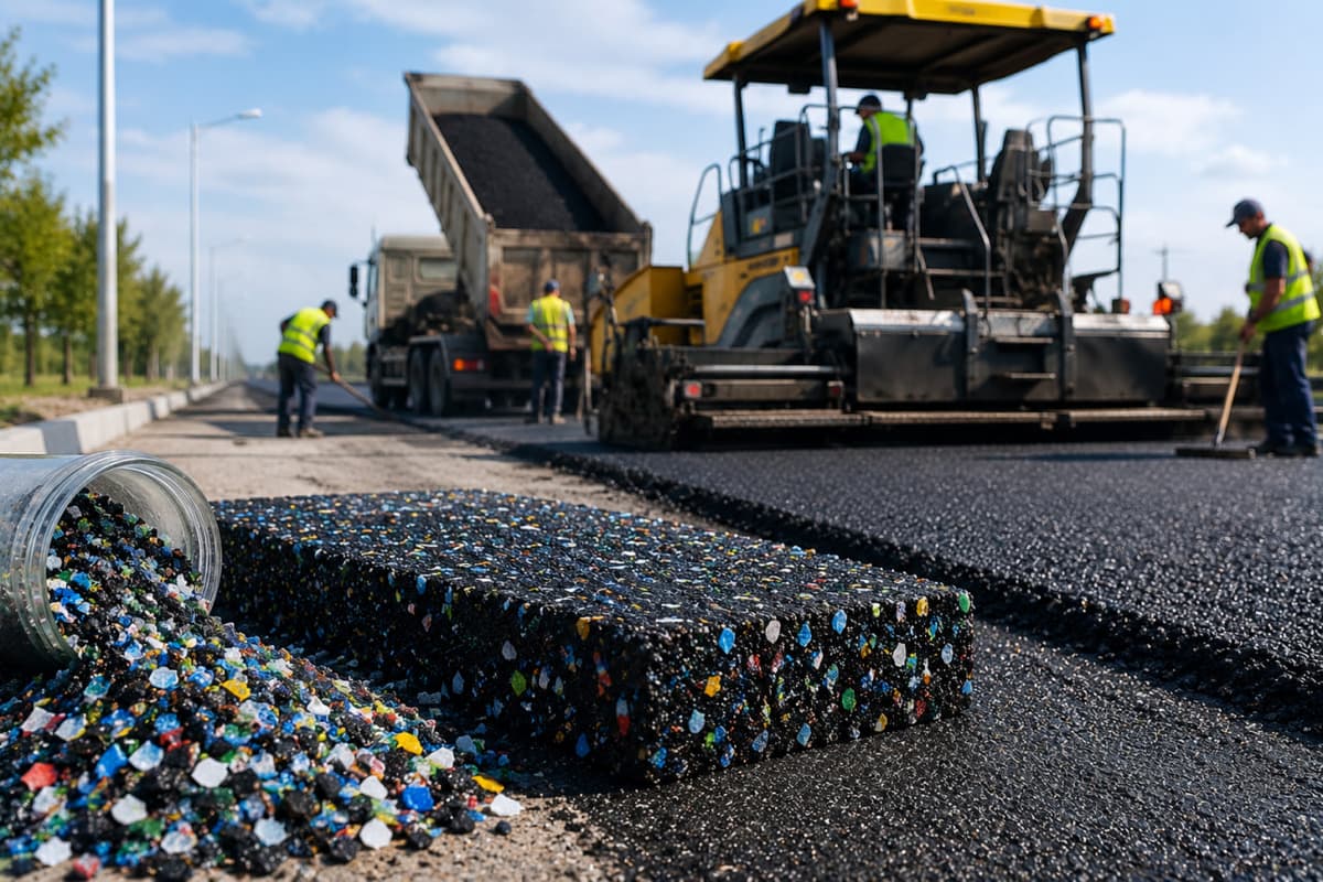 O‘zbekistonda plastik yo‘llar texnologiyasi joriy etiladi