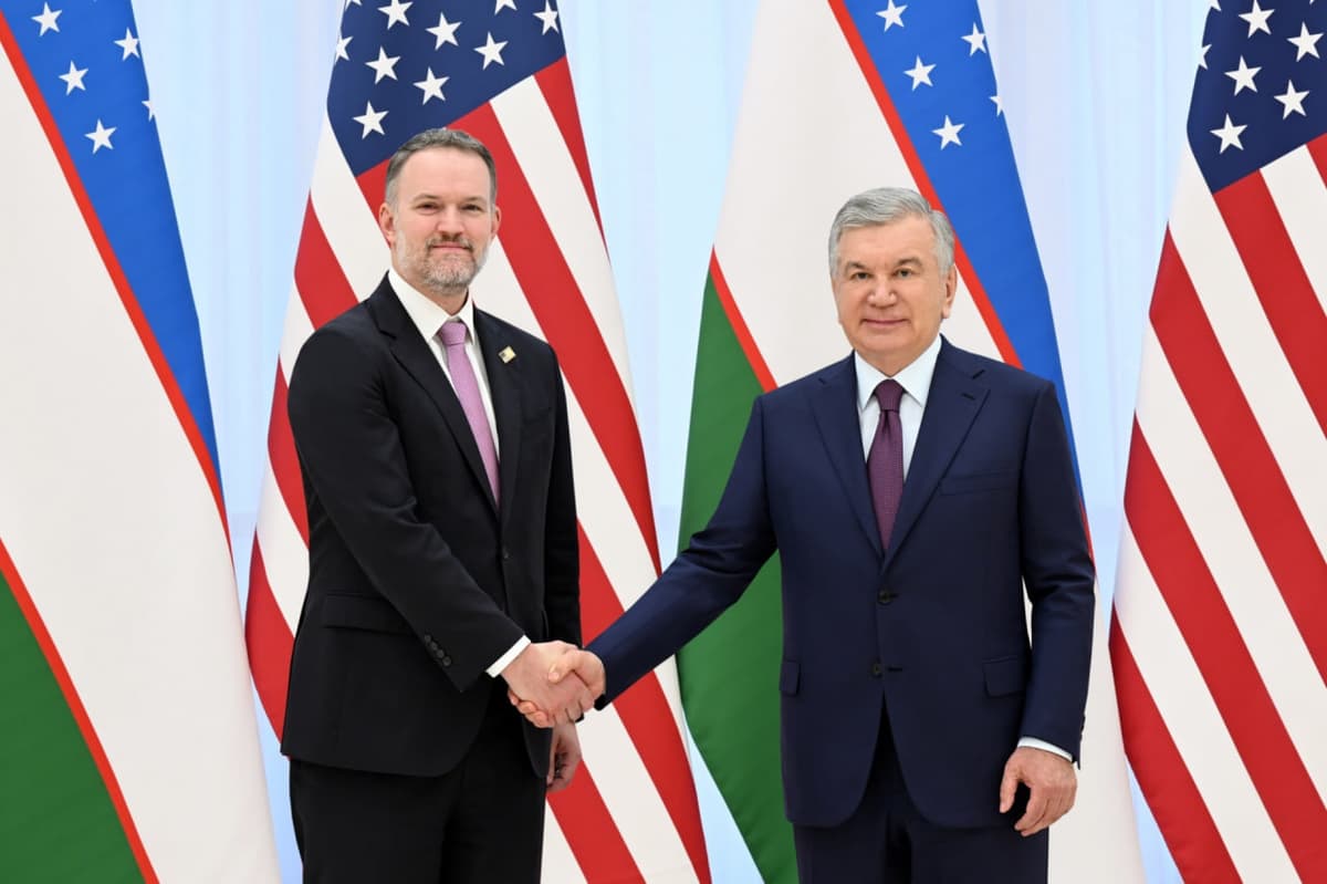 President Shavkat Mirziyoyev receives US Trade Representative Jamieson Greer