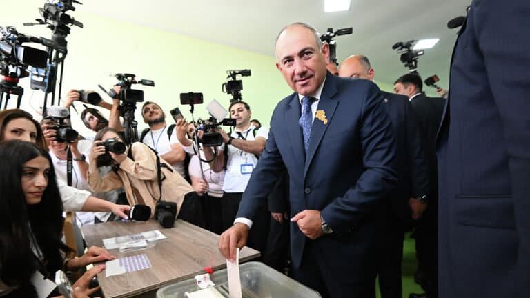 Armanistondagi saylovlarda Pashinyan partiyasi yetakchilik qilmoqda