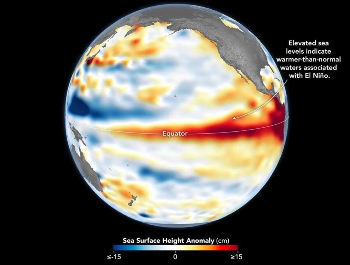 NASA: El-Nino kuchaymoqda, 2026 yilda ob-havo rekordlari ehtimoli ortdi