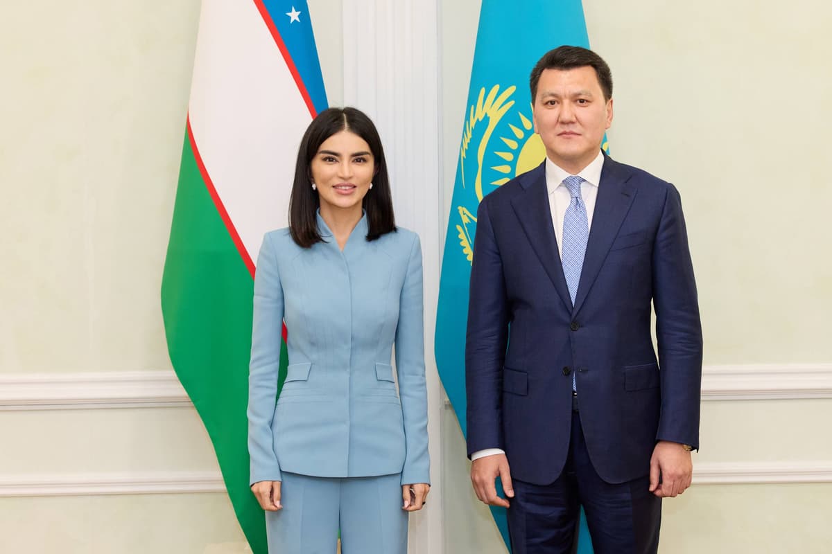 Saida Mirziyoyeva va Yerlan Karin sheriklikning ustuvor yo‘nalishlarini ko‘rib chiqdi