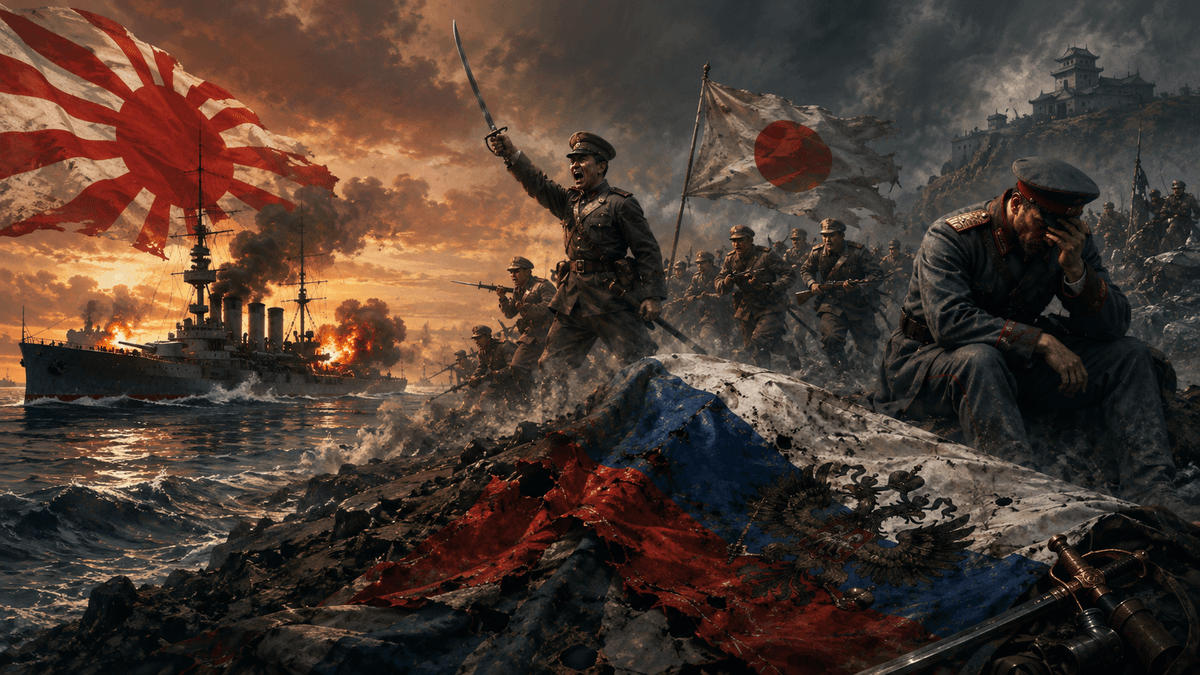 Сахалин ороли ва Тинч океани флотидан айрилган Россия – Рус-япон уруши тарихи