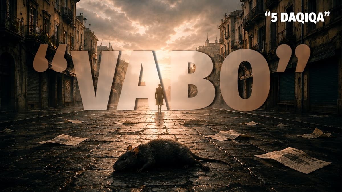 Инсониятни вабо эмас, бефарқлик мағлуб қилади | 5 дақиқа