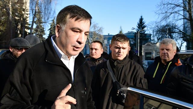 Saakashvili yana chaqiriq bilan chiqdi