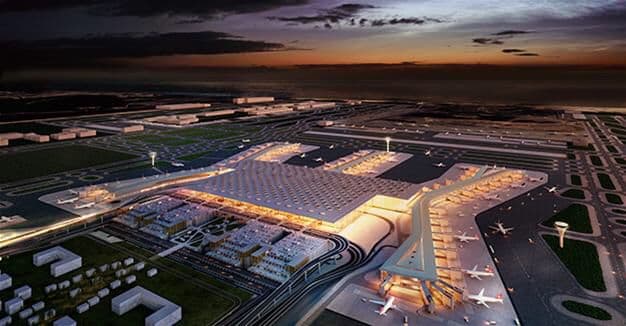 Istanbulda oktabr oyida yangi aeroport ochiladi