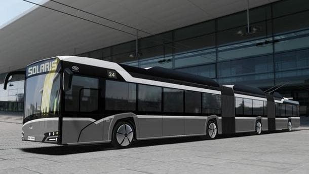 Yevropa shaharlarida anomal uzun trolleybuslar harakatlana boshlaydi