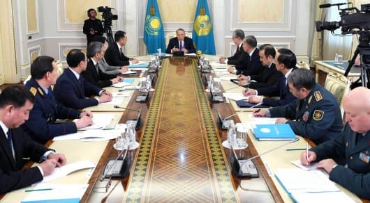 Nazarboyev AQShga safari bo‘yicha xavfsizlik kengashi yig‘ilishini o‘tkazdi