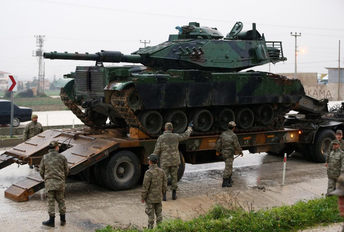 Turkiya armiyasi oshirilgan jangovar tayyorgarlik holatiga keltirildi