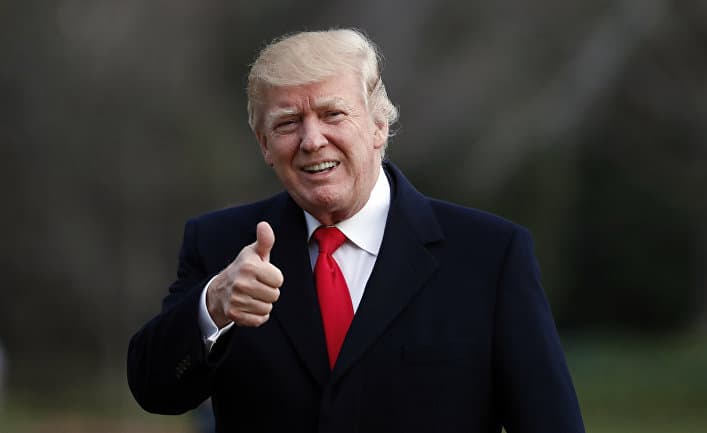 Трамп президентлигининг биринчи йилига якун ясади