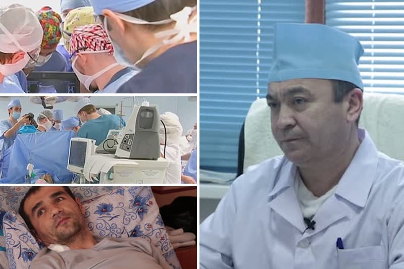 15 soat operatsiya qilingan bemor va donor-akaning ahvoli qanday? Shifoxonadan KUN.UZ maxsus reportaji