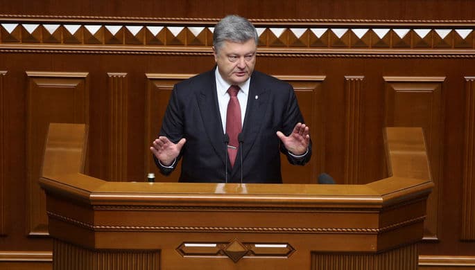 «Қримга сигнал!» - Порошенко Донбасс бўйича қонунга изоҳ берди