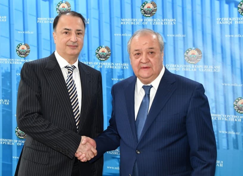 Abdulaziz Komilov Buxoro yahudiylarining Butunjahon kongressi prezidenti bilan uçraşdi
