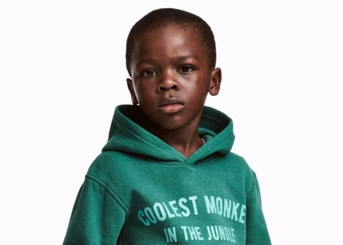 H&M brendi "Junglidagi eng zo‘r maymun" sabab qattiq tanqidga uchradi
